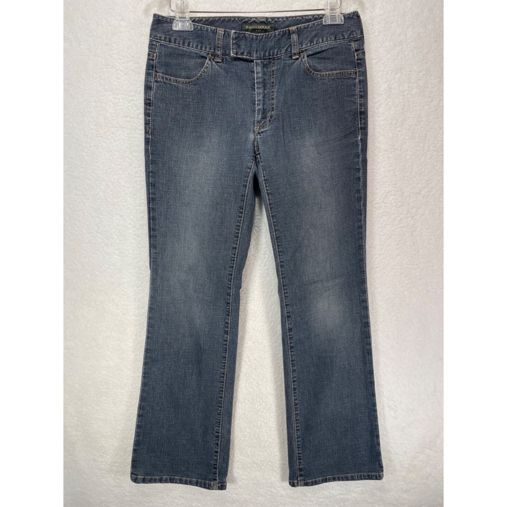 Banana Republic Women's‎ size 6 Boot Cut Mid Rise Blue Jeans